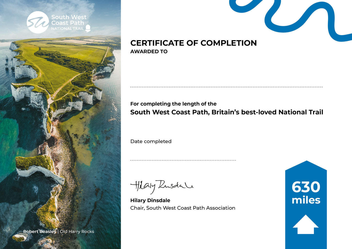 Completion Certificate