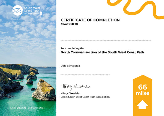 NORTH CORNWALL Completion Certificate