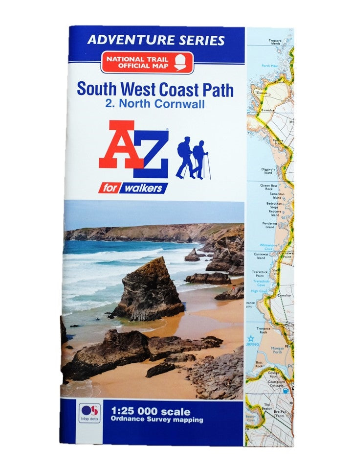 A-Z Adventure Map - North Cornwall