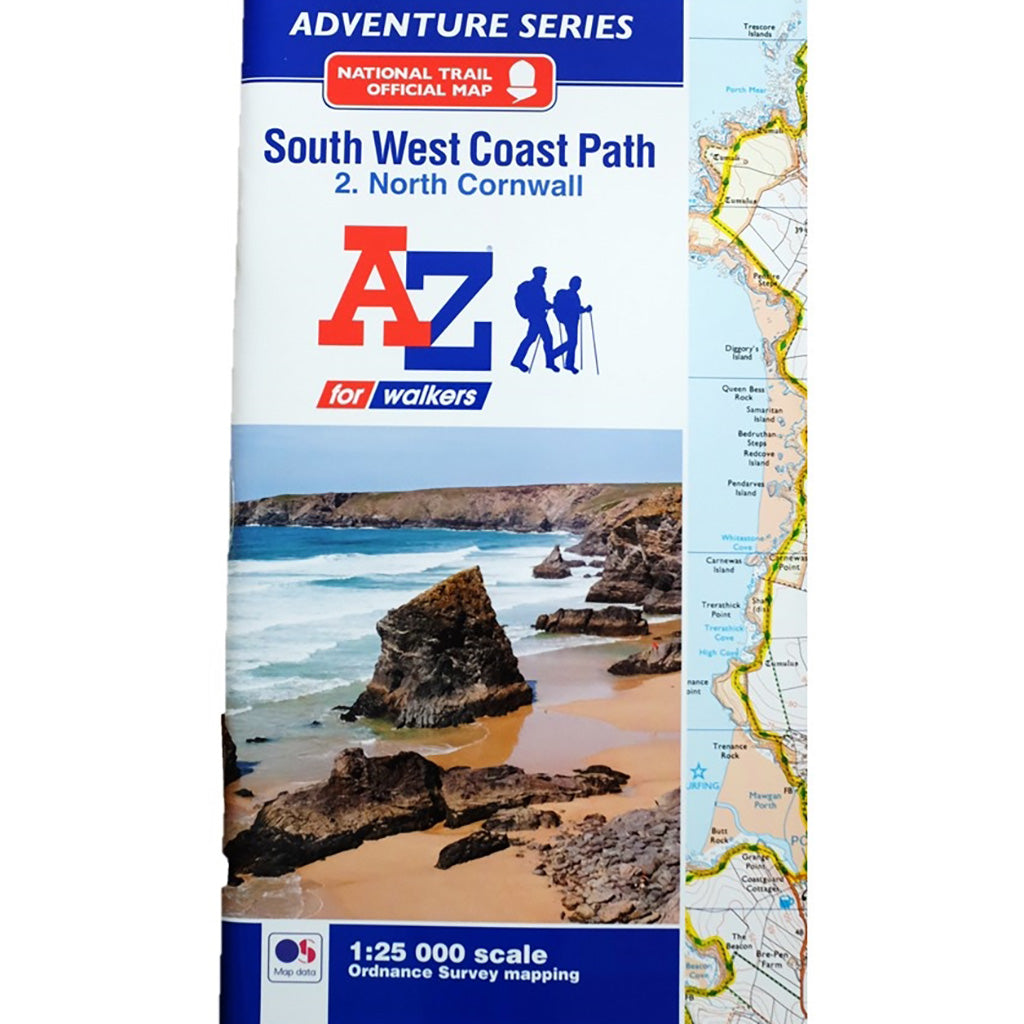 A-Z Adventure Map - North Cornwall