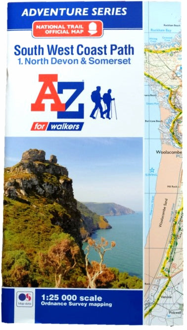 A-Z Adventure Map - North Devon & Somerset