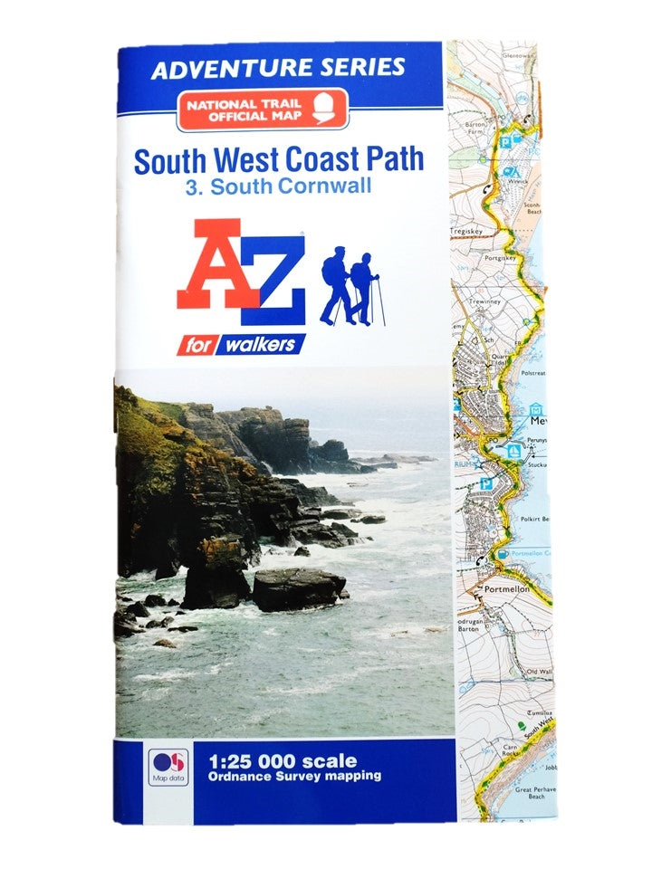 A-Z Adventure Map - South Cornwall