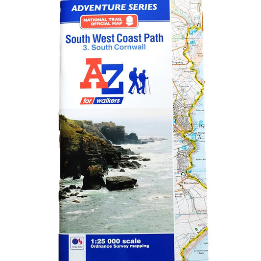 A-Z Adventure Map - South Cornwall