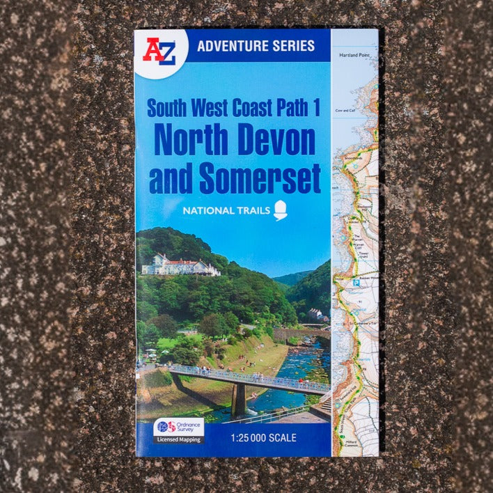 A-Z Adventure Map - North Devon & Somerset