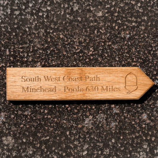 Large Solid Oak Finger Post