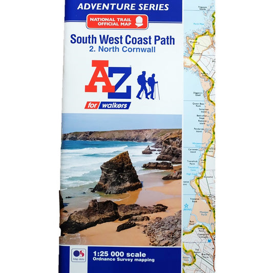 A-Z Adventure Map - North Cornwall