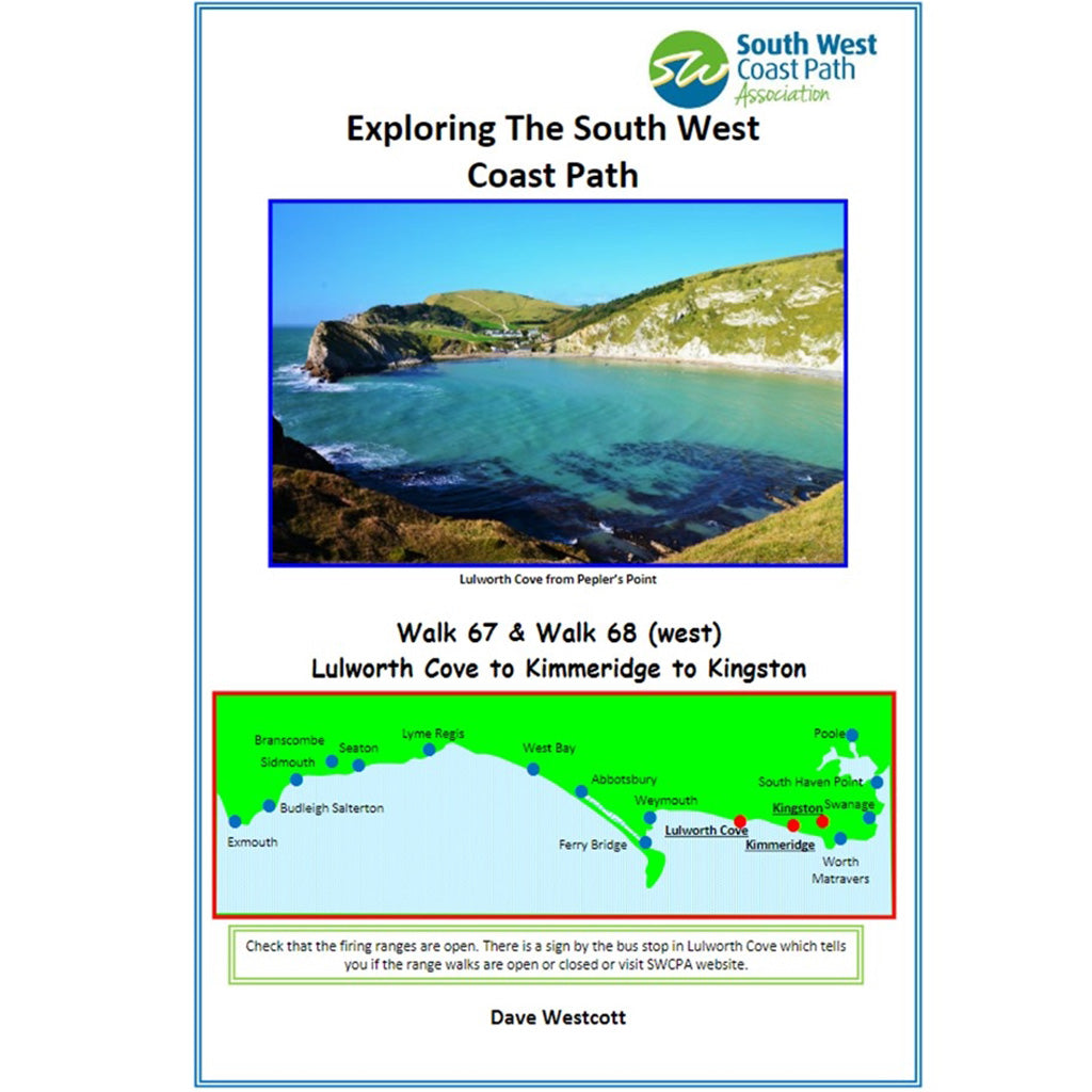 Sw Coast Path Printable Map.pdf Dorset Walking Guides – South West Coast Path Shop